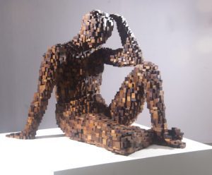 E-Rockwell | sculpture, wood
